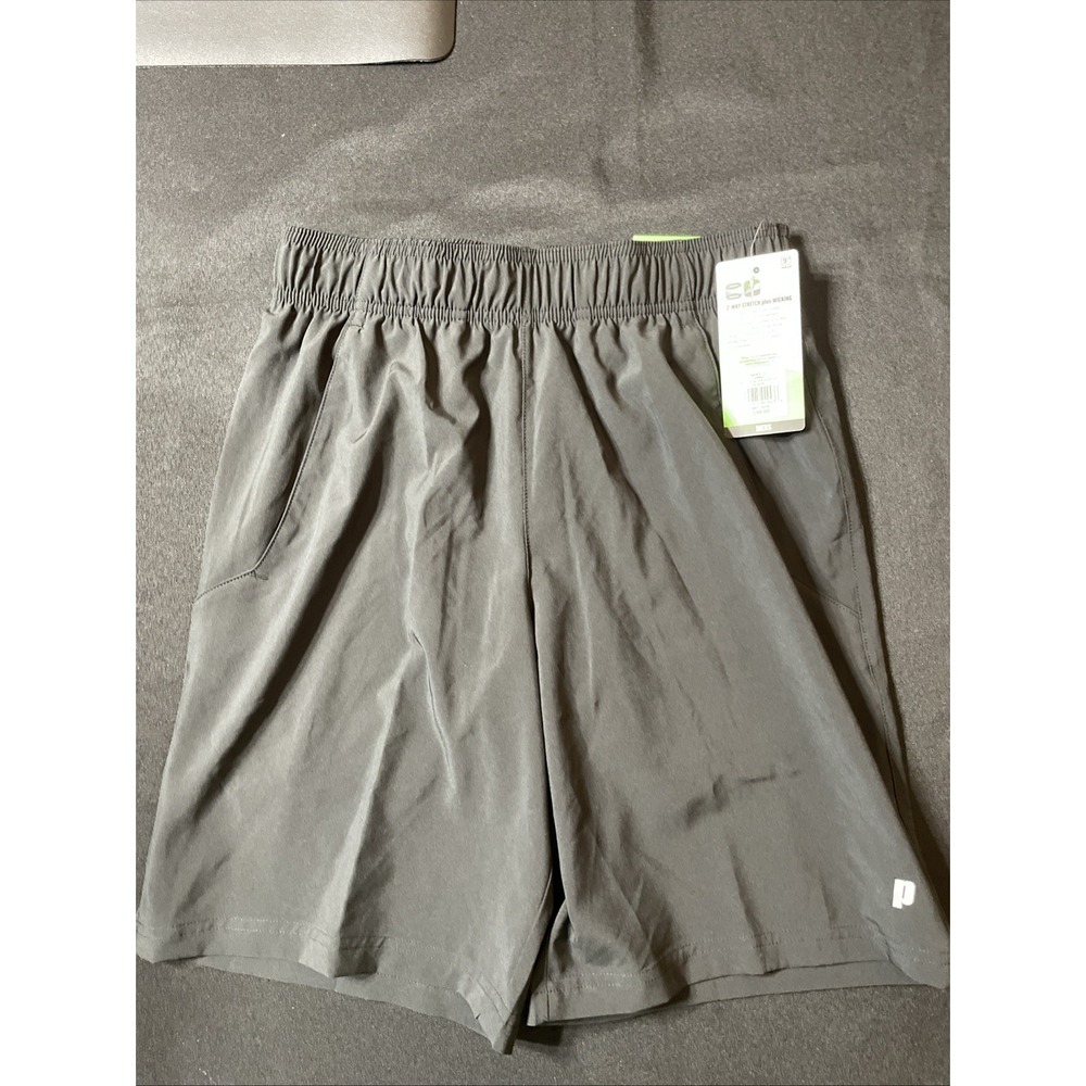 NEW Prince Men's Size S Match Black 9" Inseam Tennis Short - New